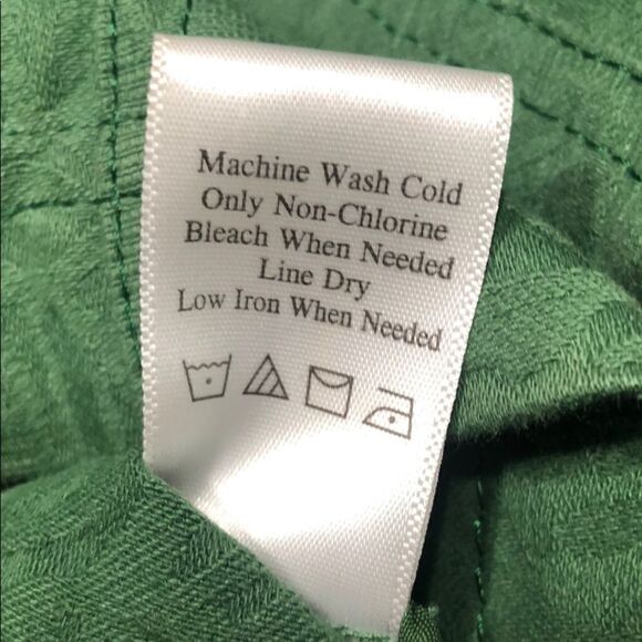 100% Cotton Coldwater Creek Green Jacket - Picture 13 of 13